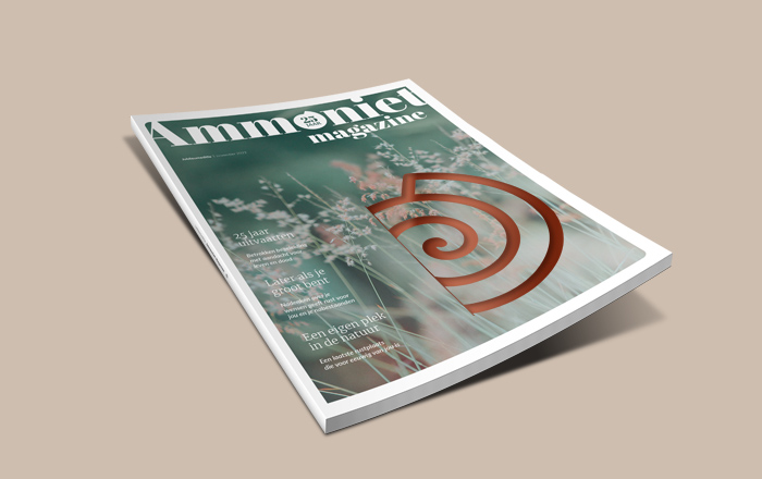 Jubileummagazine Ammoniet Uitvaartbegeleiding
