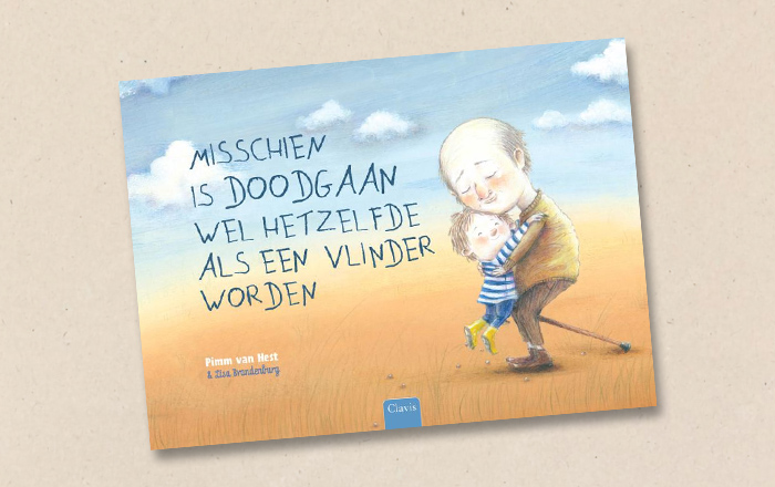 Misschien is doodgaan wel hetzelfde als een vlinder worden