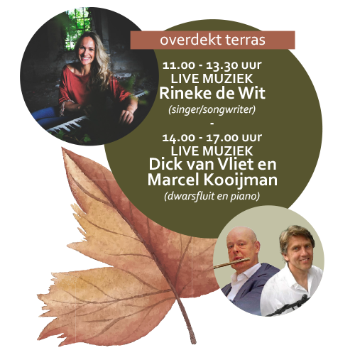 Live muziek tijdens de Uitvaartmarkt op 7 oktober 2023 in Alphen aan den Rijn